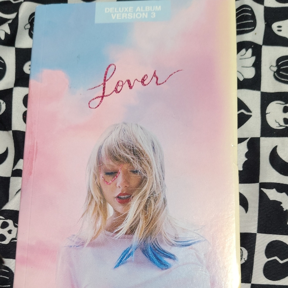Taylor Swift Lover Deluxe Album Version 3 - Pink and Blue